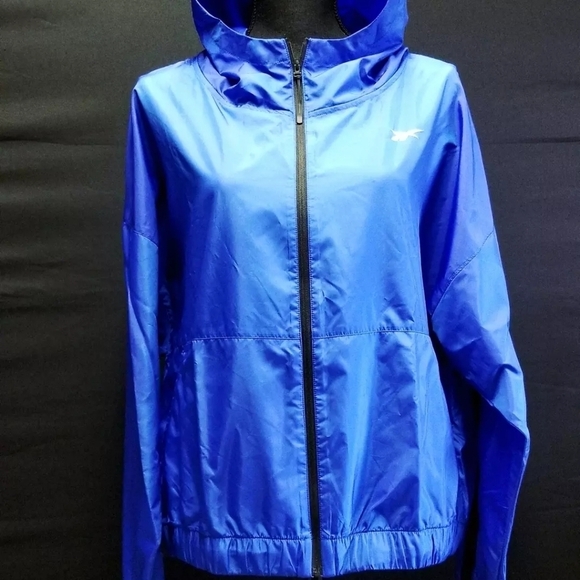 Reebok speed wick NWT Blue Trainer Jacket Size Medium - Picture 1 of 9